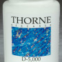 Thorne vitamin D-5,000 IU capsules